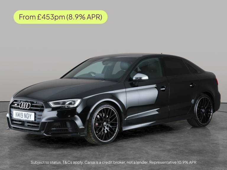 2019 Audi A3 S3 TFSI 300 Quattro Black Edition 4dr S Tronic SALOON PETROL Automatic