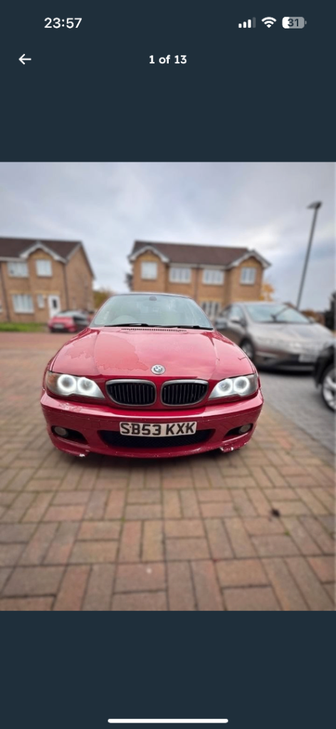  BMW E46 330ci sport coupe (imola red)