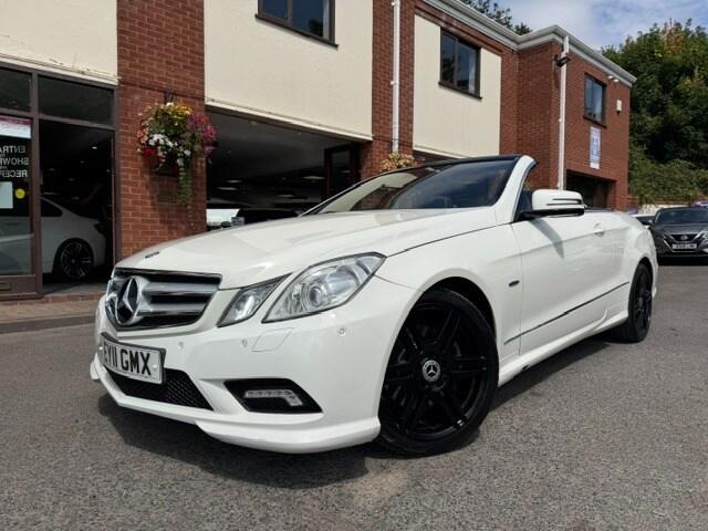 2011 Mercedes-Benz E Class 2011 11-Reg Mercedes E350 CDI Convertible BlueEFFICIENCY [265] SE Auto...