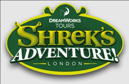 3 x Tickets for Shrek's Adventure! London SUNDAY 01/11 HALF TERM