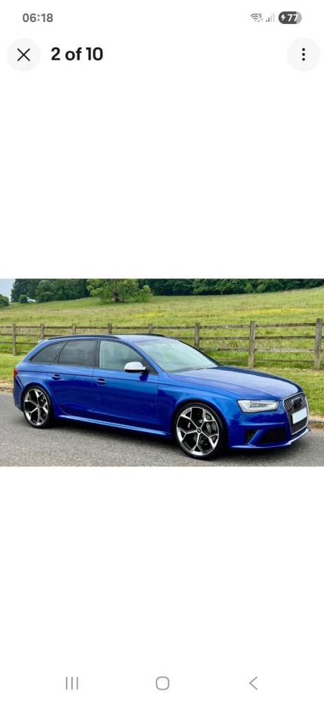 Audi, RS4, Estate, 2014, Semi-Auto, 4163 (cc), 5 doors