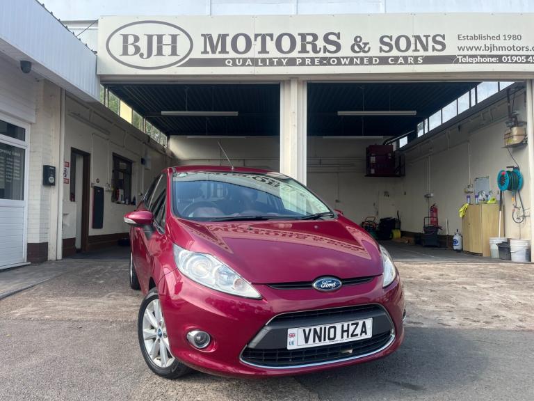 2010 Ford Fiesta Ford Fiesta 1.25 Zetec 5dr [82] HATCHBACK Petrol Manual