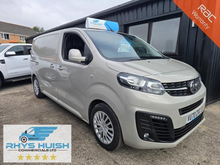 2020 Vauxhall Vivaro 2700 1.5d 120PS Sportive H1 Van PANEL VAN DIESEL Manual