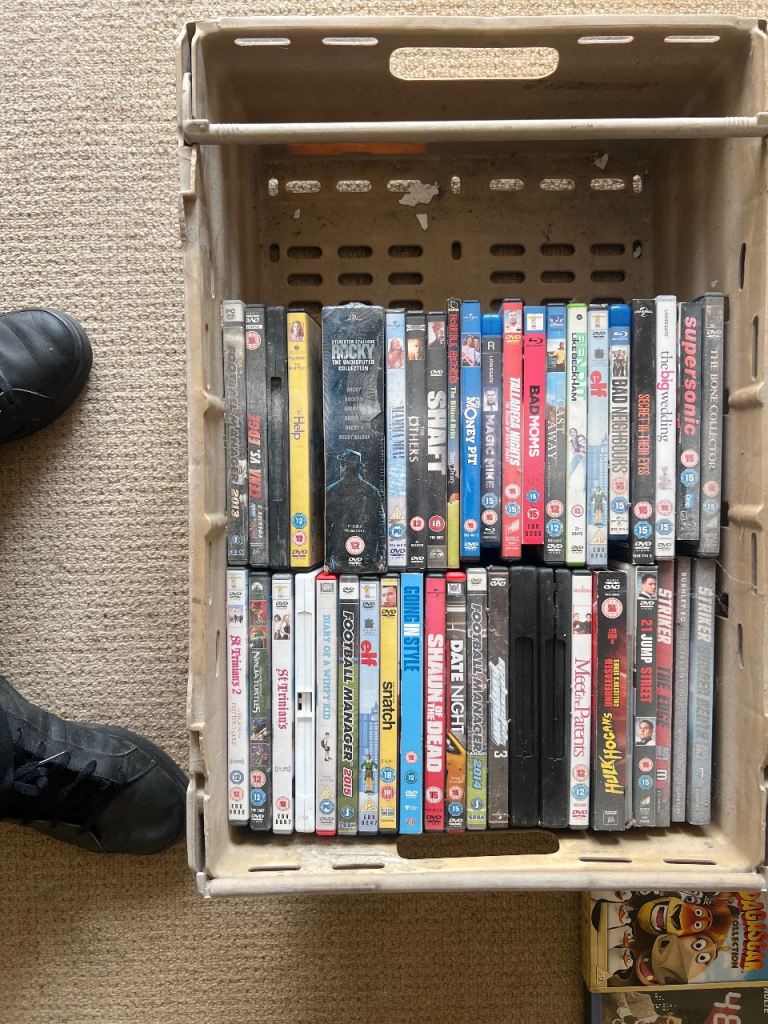 Job Lot of DVDs and Books - Good Condition
