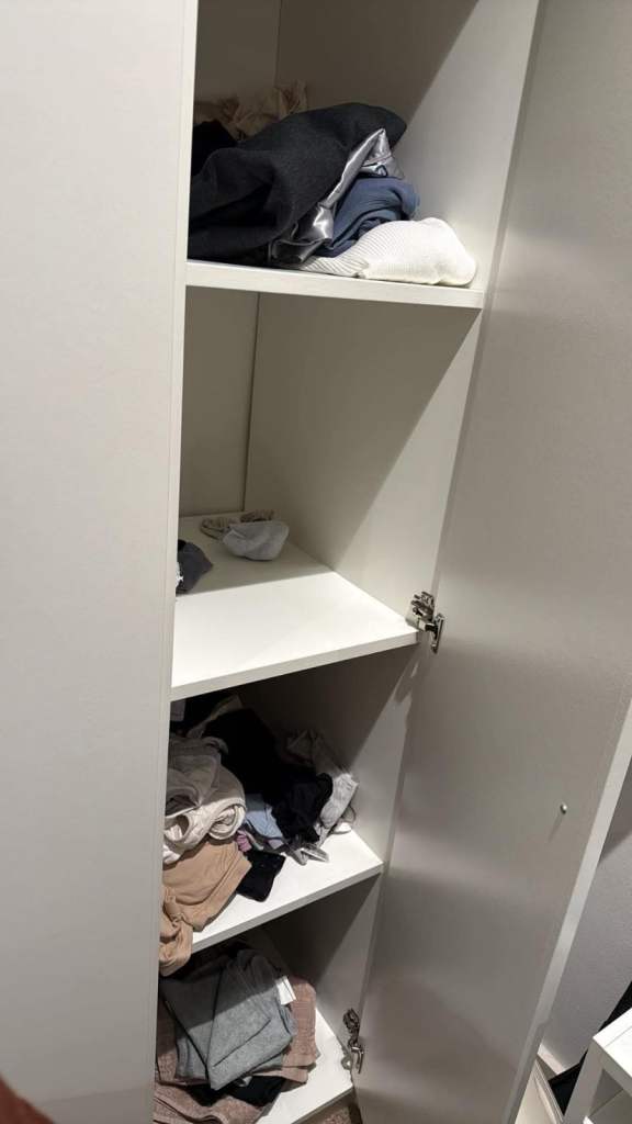 2 x wardrobe available (assembled) 