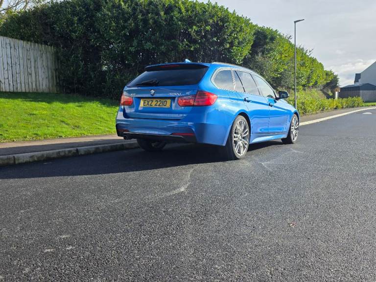 2013 320d Msport  touring auto 8 speed , black leather 
