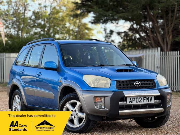 2002 Toyota RAV4 2.0 D-4D VX 4WD 5dr ESTATE Diesel Manual