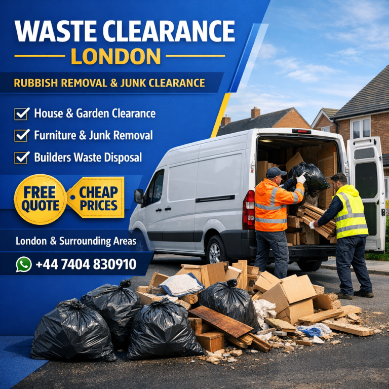 Waste Clearance London | Same Day Rubbish Removal | Cheap Prices