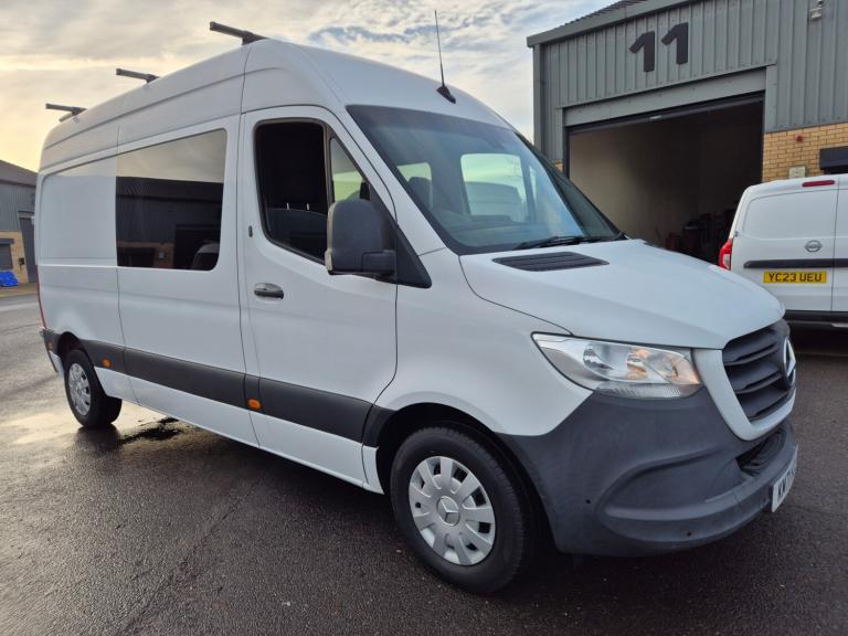 2021 Mercedes-Benz Sprinter 314 MWB PREMIUM 6 seat COMBI Crew van AIR CON Crew Van Diesel Manual