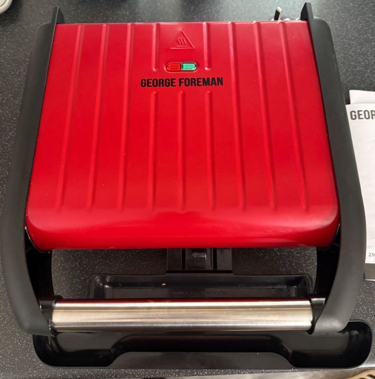 George Foreman Steel Family Grill
