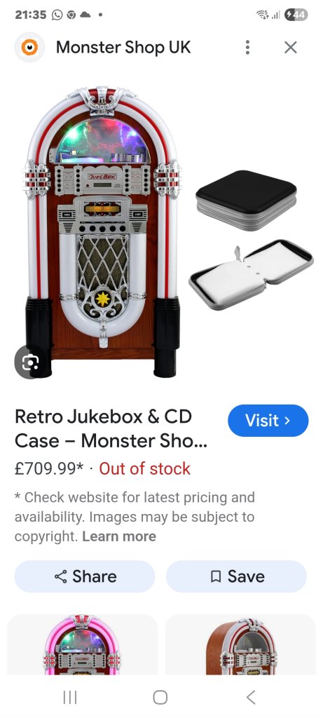 Retro jutebox