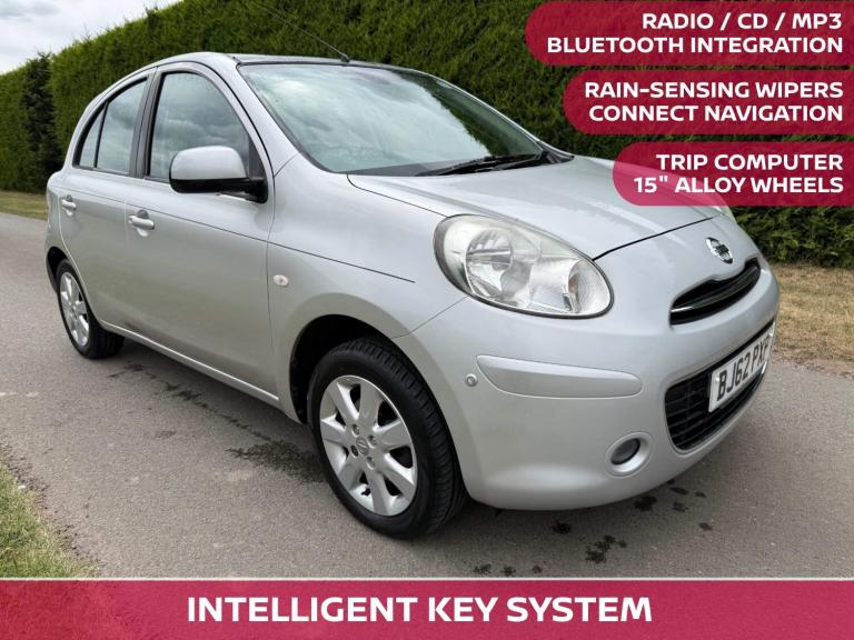 2012 Nissan Micra 1.2 Tekna 5dr HATCHBACK Petrol Manual