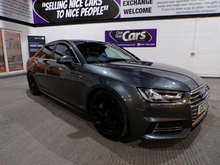 2017 Audi A4 2.0 TDI QUATTRO S LINE 4DR Semi Automatic Saloon Diesel Manual