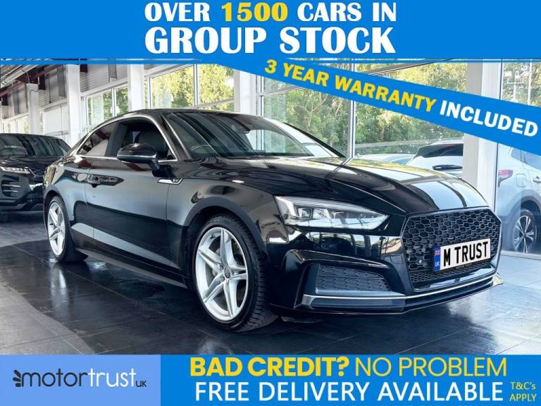 2018 Audi A5 2.0 TDI S line Coupe 2dr Diesel S Tronic Euro 6 (s/s) (190 ps) 1 FORMER OWN Coupe Di...