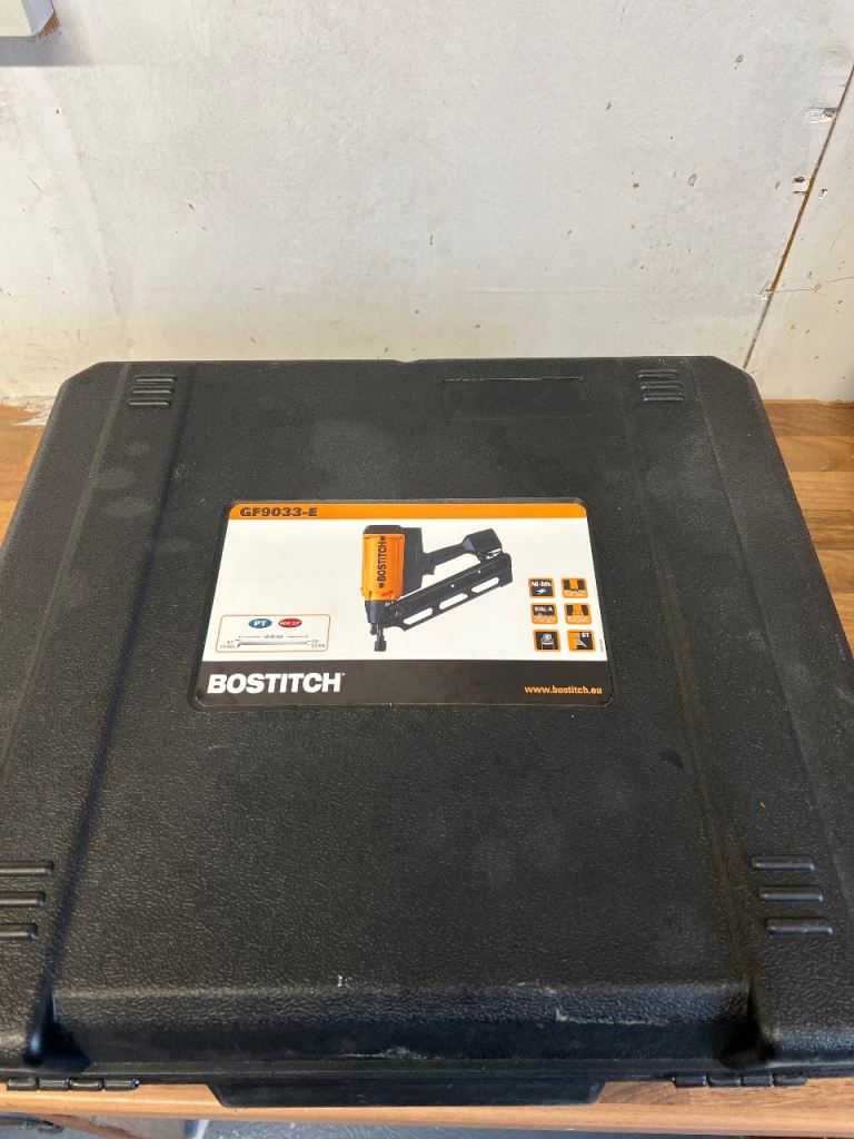 Bostitch (Stanley) 1st fix gas nailer just serviced