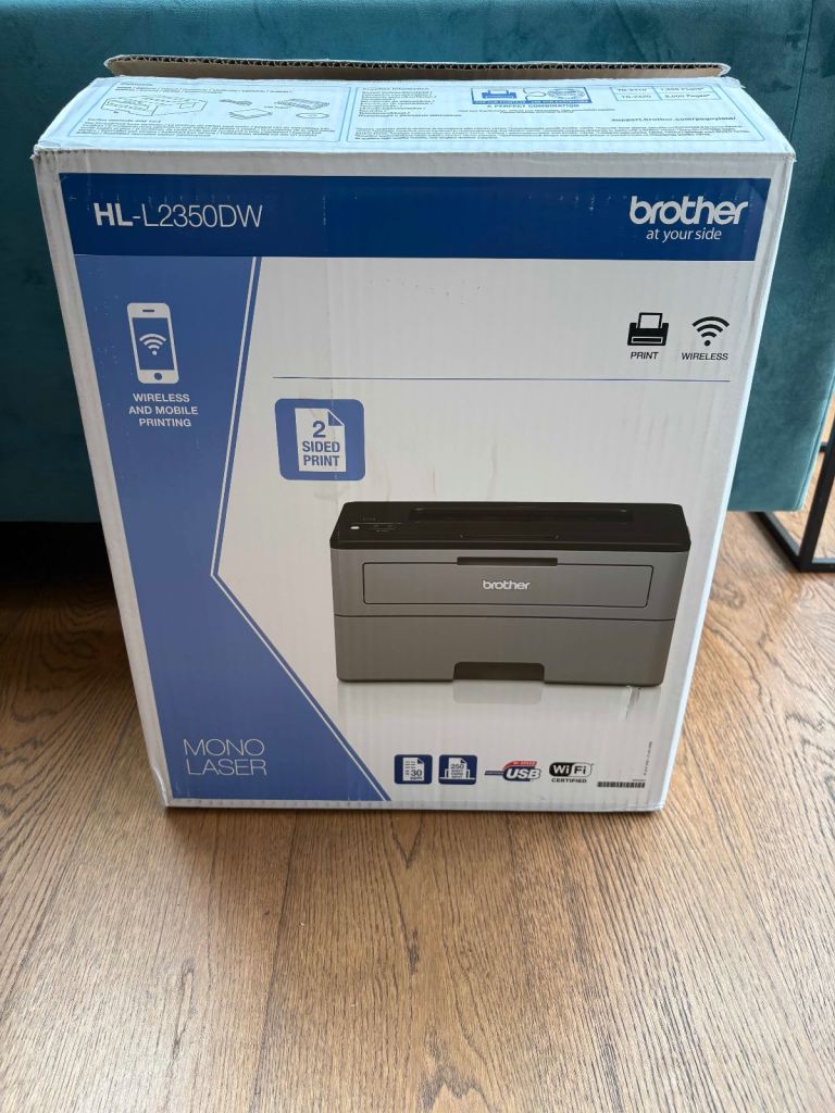 Brother HL-L2350DW Mono Laser Printer – NEW
