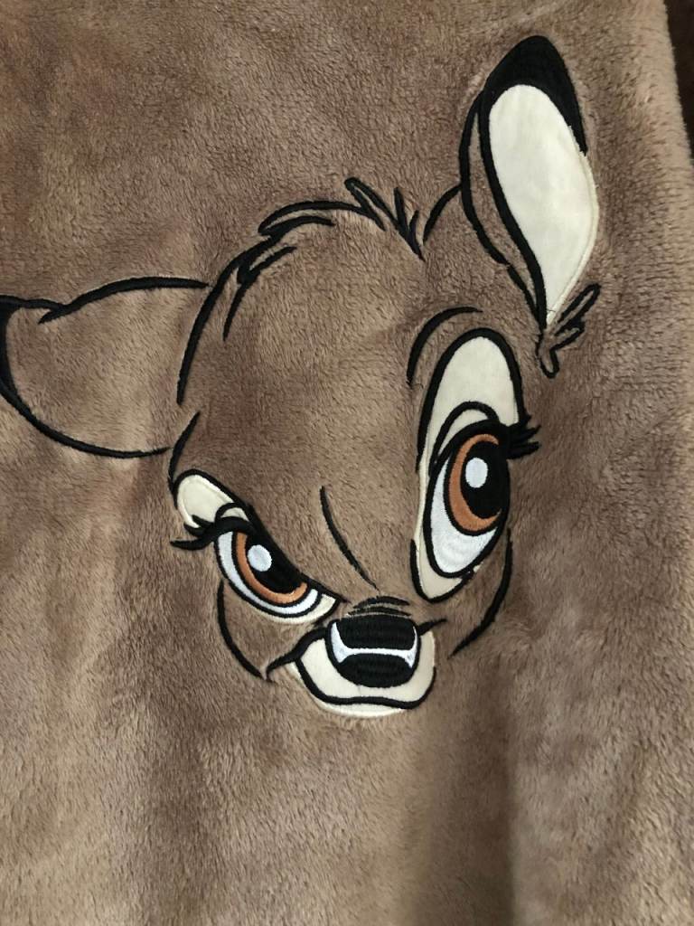 Disney Bambi Fluffy Soft Christmas Gift Winter Pyjamas size 10-12