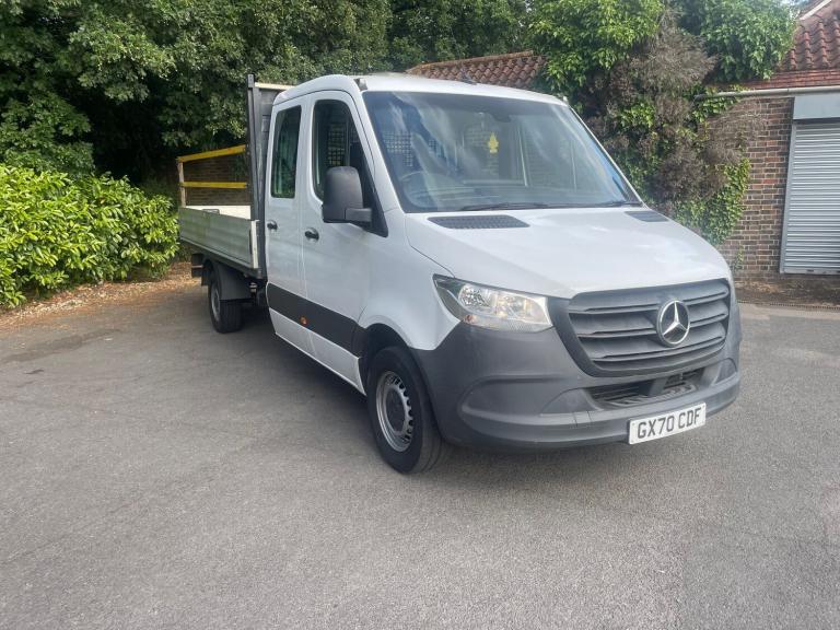 2021 Mercedes-Benz Sprinter 3.5t Progressive Crew Cab Tipper CHASSIS CAB DIESEL Manual