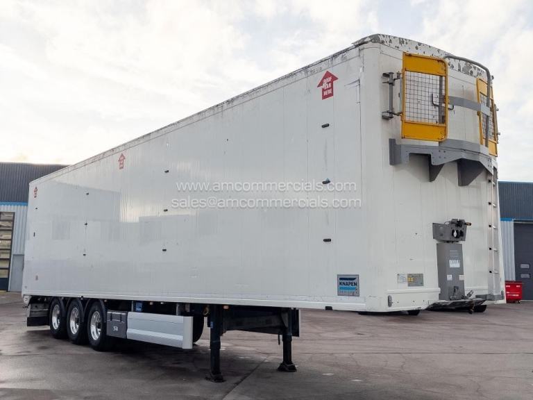 KNAPEN 130ydÂ³ WALKING FLOOR TRI AXLE TRAILER