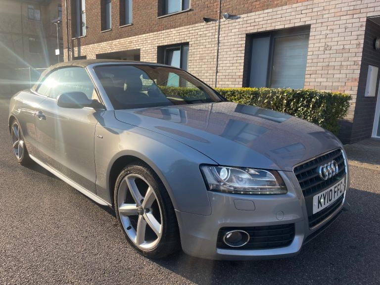 2010 AUDI A5 2.0T TFSI S-LINE CONVERTIBLE LOW MILES