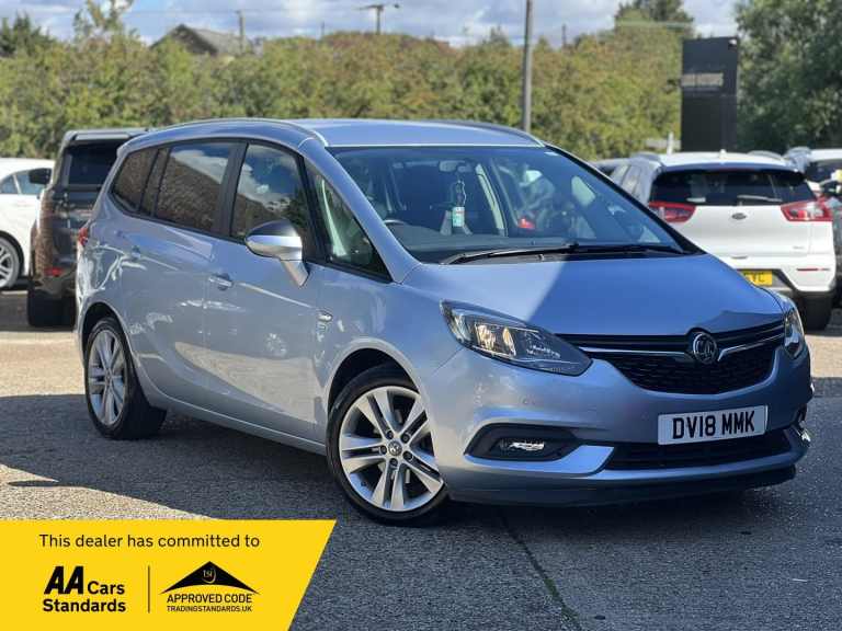 2018 Vauxhall Zafira Tourer 1.4 i Turbo SRi Nav MPV Petrol Manual