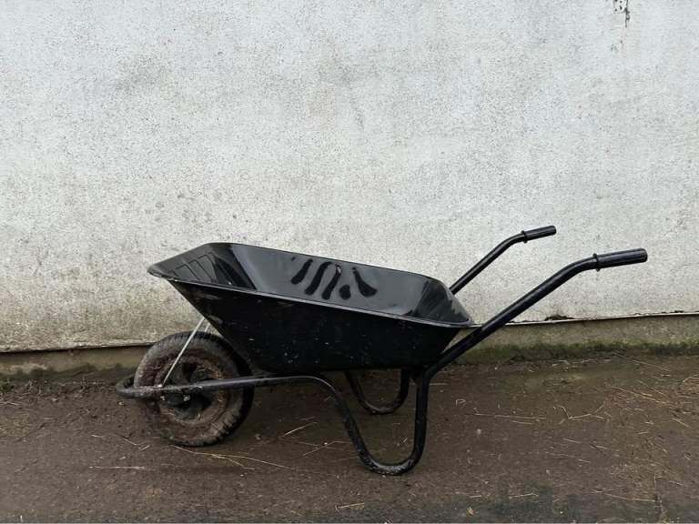 Metal Wheelbarrow