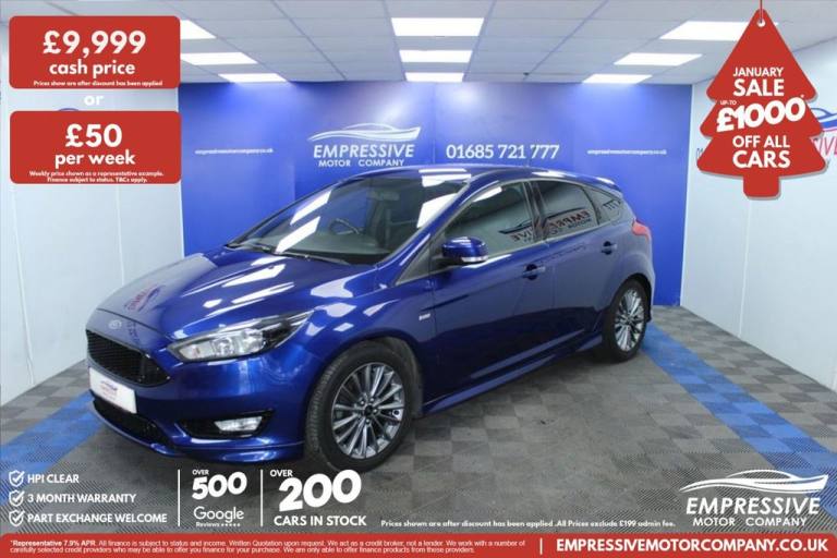 2018 68 FORD FOCUS 1.5 TDCI ST-LINE HATCHBACK 5DR DIESEL MANUAL EURO 6 (S/S) (12