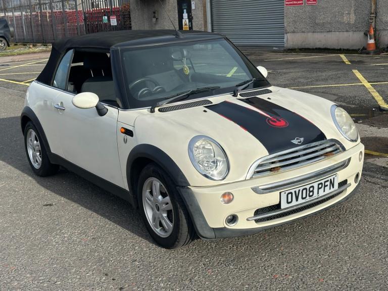 2008 MINI Convertible 1.6 One 2dr CONVERTIBLE Petrol Manual