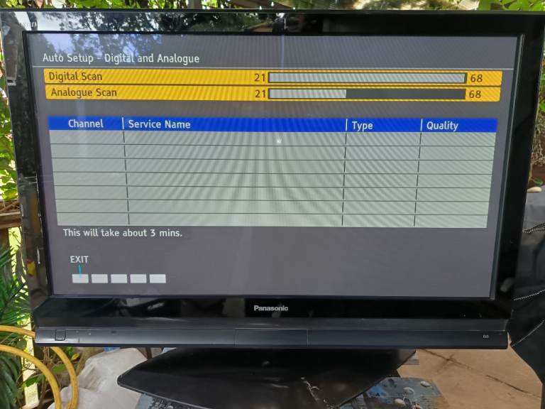 Panasonic plasma TV free 42" viera