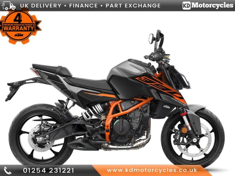 KTM 390 Duke 2025 Model Naked Bike A2 Compliant New Generation