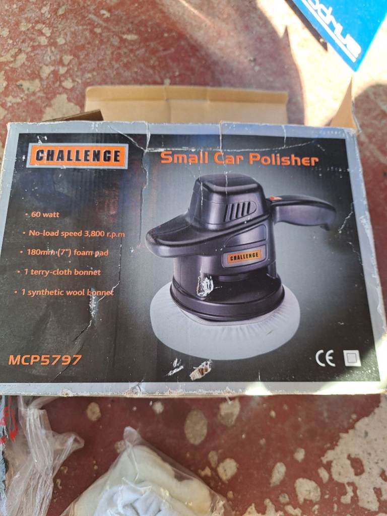 Challenge car polisher new 