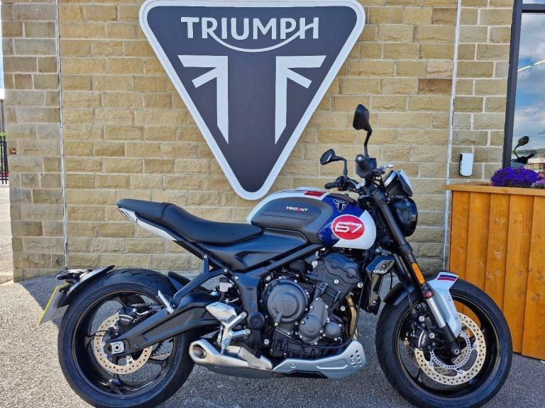 2024 Triumph Trident 660 Tribute edition - 1 owner JUST 60 MILES