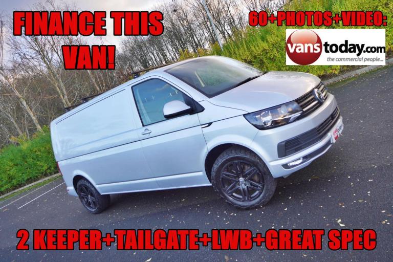 2019 Volkswagen Transporter 2.0 Transporter T30 Highline TDI BMT LWB + TAILGATE Panel Van Diesel ...