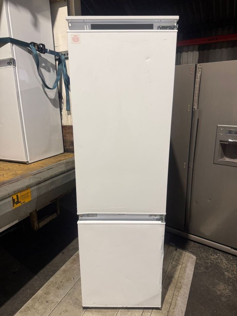 Candy fridge freezer built in integrated unused 