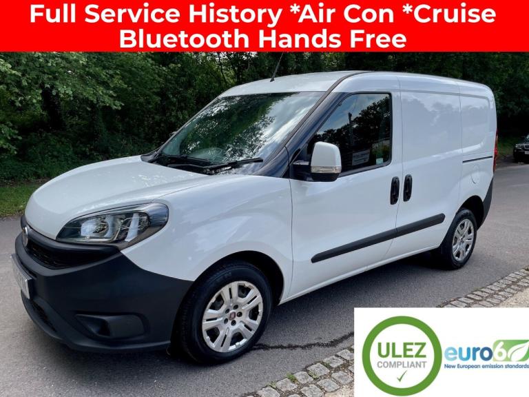 2022 Fiat Doblo 1.6 Multijet Tecnico Panel White Van With Air Con / Euro 6 PANEL VAN Diesel Manual