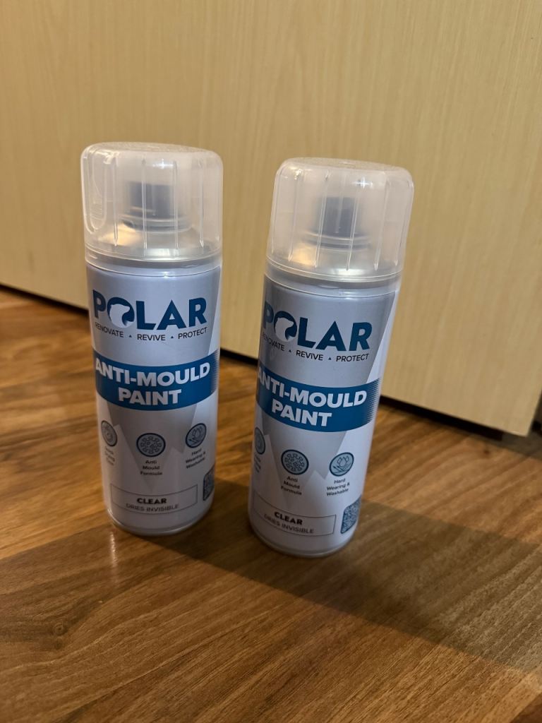 (New) Anti Mould Spray Paint x 2