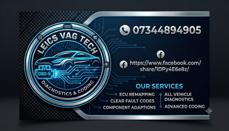 Diagnostics and coding VAG