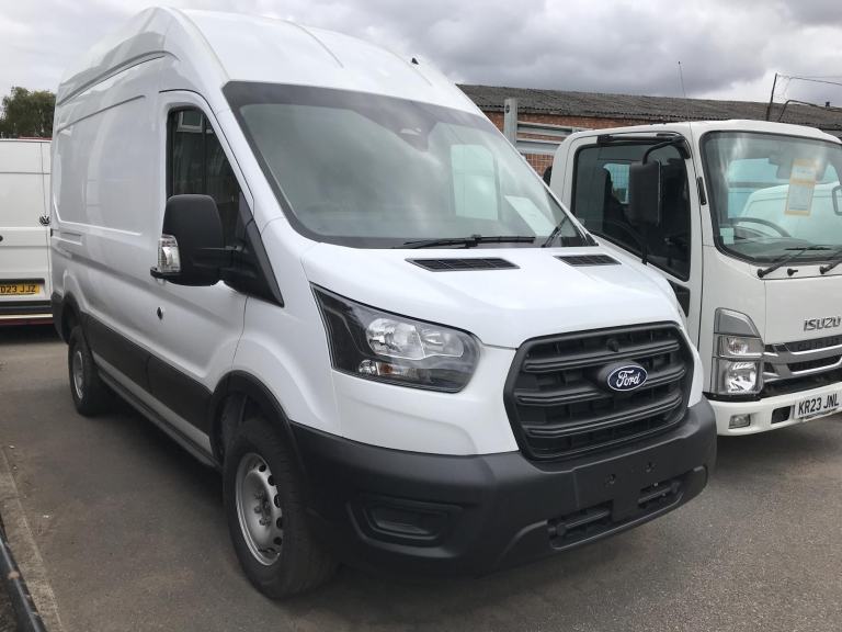 BRAND NEW Ford Transit 350M L2 H3 Leader Van 2.0L 130PS 6 Speed in Frozen White
