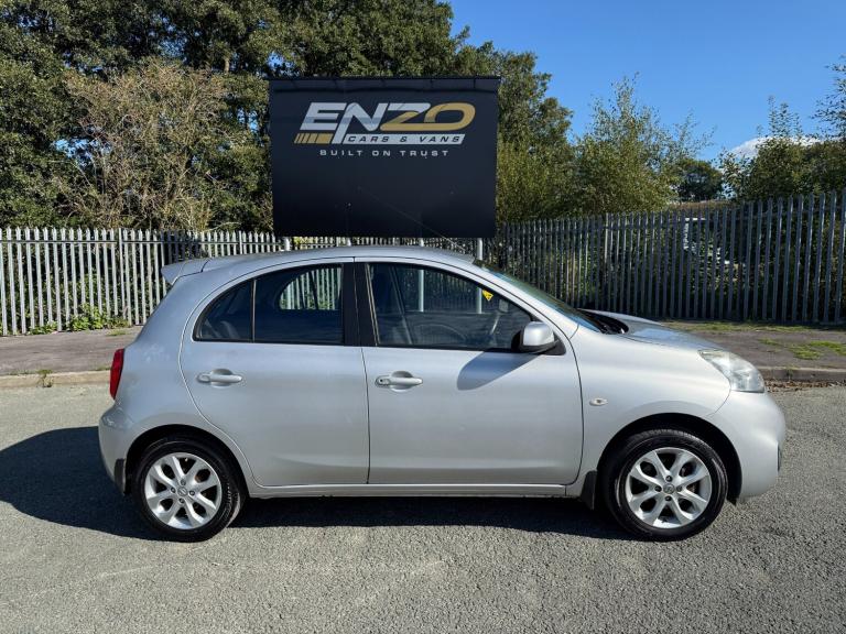 2015 65 REG NISSAN MICRA ACENTA 1.2 5 DOOR PETROL HATCHBACK MANUAL SILVER EURO 6