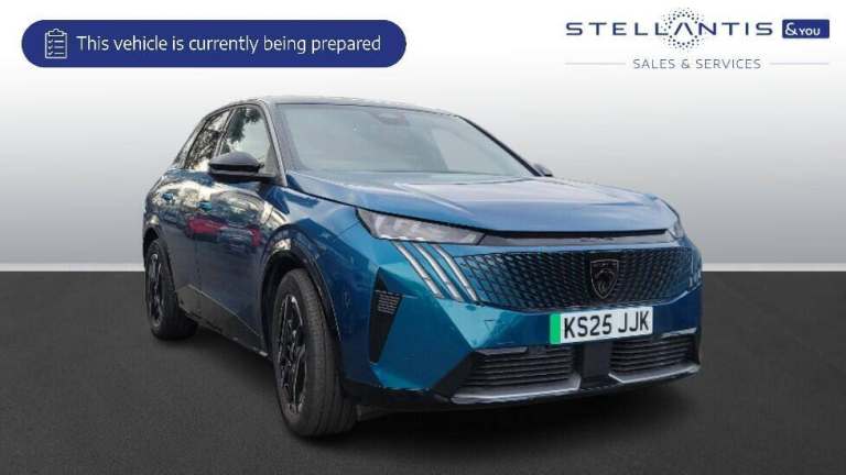 2025 Peugeot 3008 73kWh GT SUV 5dr Electric Auto (11kW Charger) (210 ps) SUV Electric Automatic