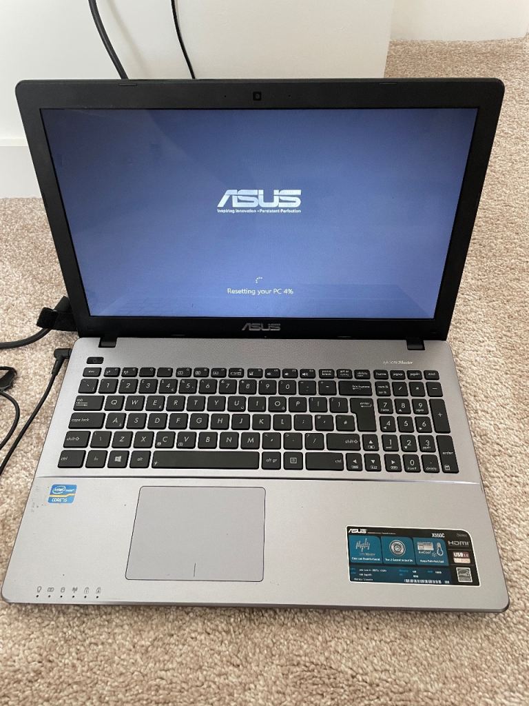 ASUS X550C 15.6” Laptop – Intel Core i5 – Good Working Order