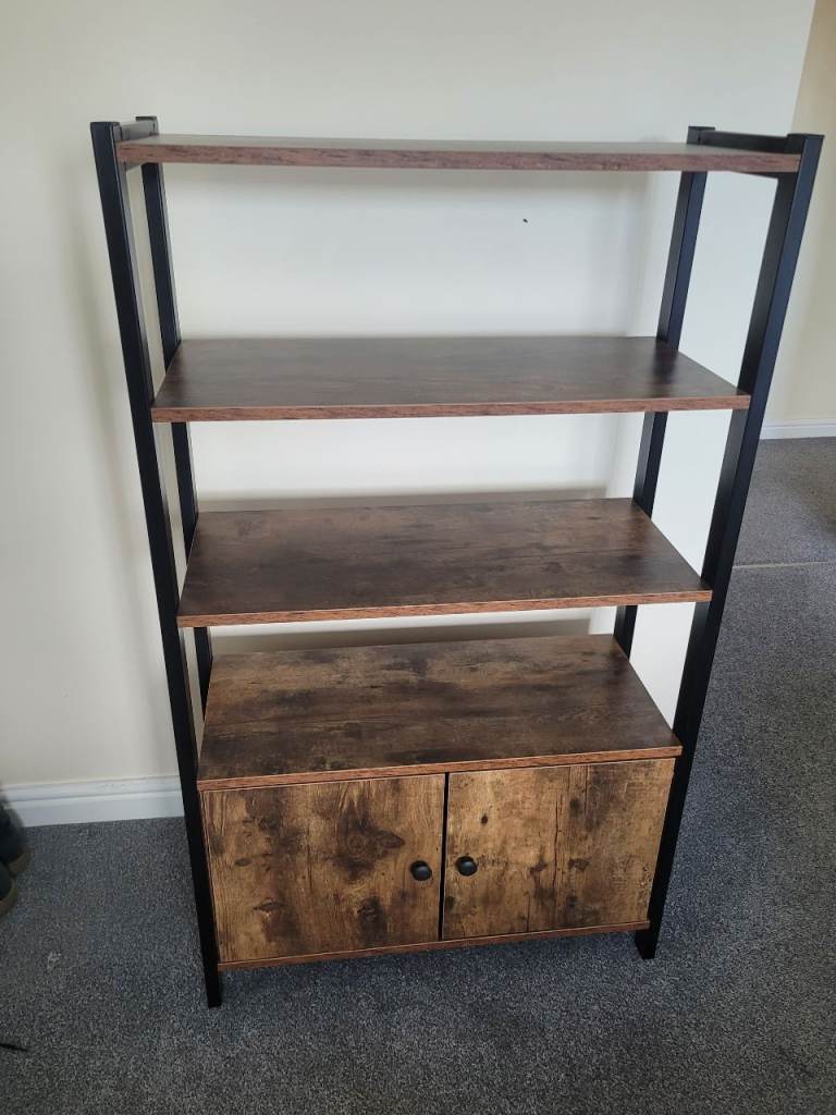 Wooden bookshelf with storage living room/bedroom furniture 