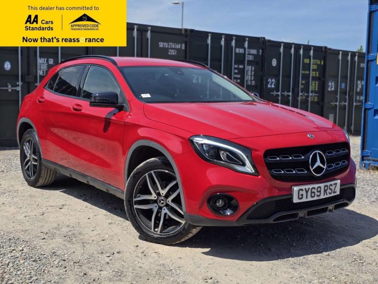 2019 Mercedes-Benz GLA 1.6 GLA180 GPF Urban Edition SUV 5dr Petrol 7G-DCT Euro 6 (s/s) (122 ps) S...