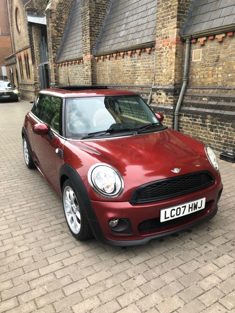 Mini Cooper John Cooper Works Extras Fully Loaded Pan Roof Cream Heated Seats Wheels Body Kit