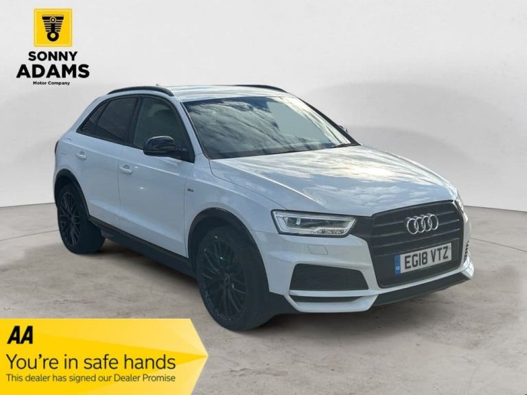 2018 Audi Q3 1.4 TFSI CoD Black Edition SUV 5dr Petrol S Tronic Euro 6 (s/s) (150 ps) ESTATE Petr...