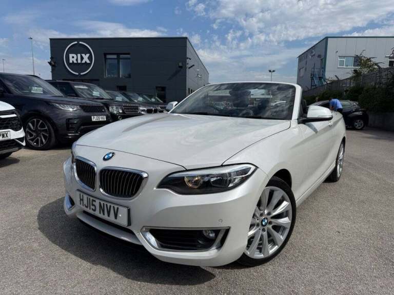 2015 BMW 2 Series 218i Luxury 2dr Step Auto CONVERTIBLE PETROL Automatic
