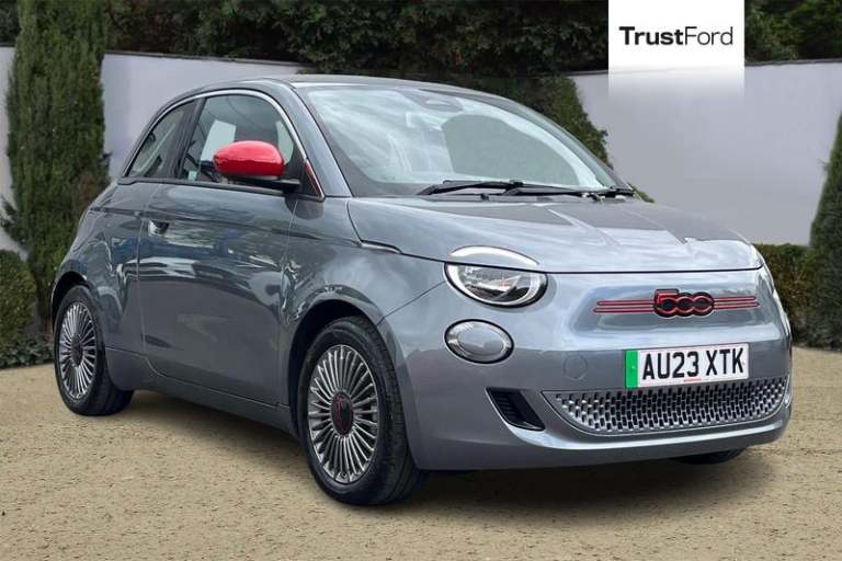 2023 Fiat 500 87kW Red 42kWh 3dr Auto HATCHBACK ELECTRIC Manual