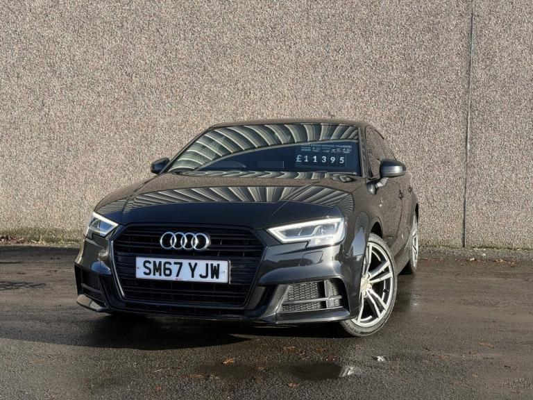 2017 Audi A3 1.5 TFSI S Line 4dr S Tronic SALOON PETROL Automatic