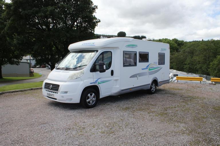 2008 "08" Reg Chausson Welcome 85 Luxury 4 Berth Motorhome With Fixed Rear Bed