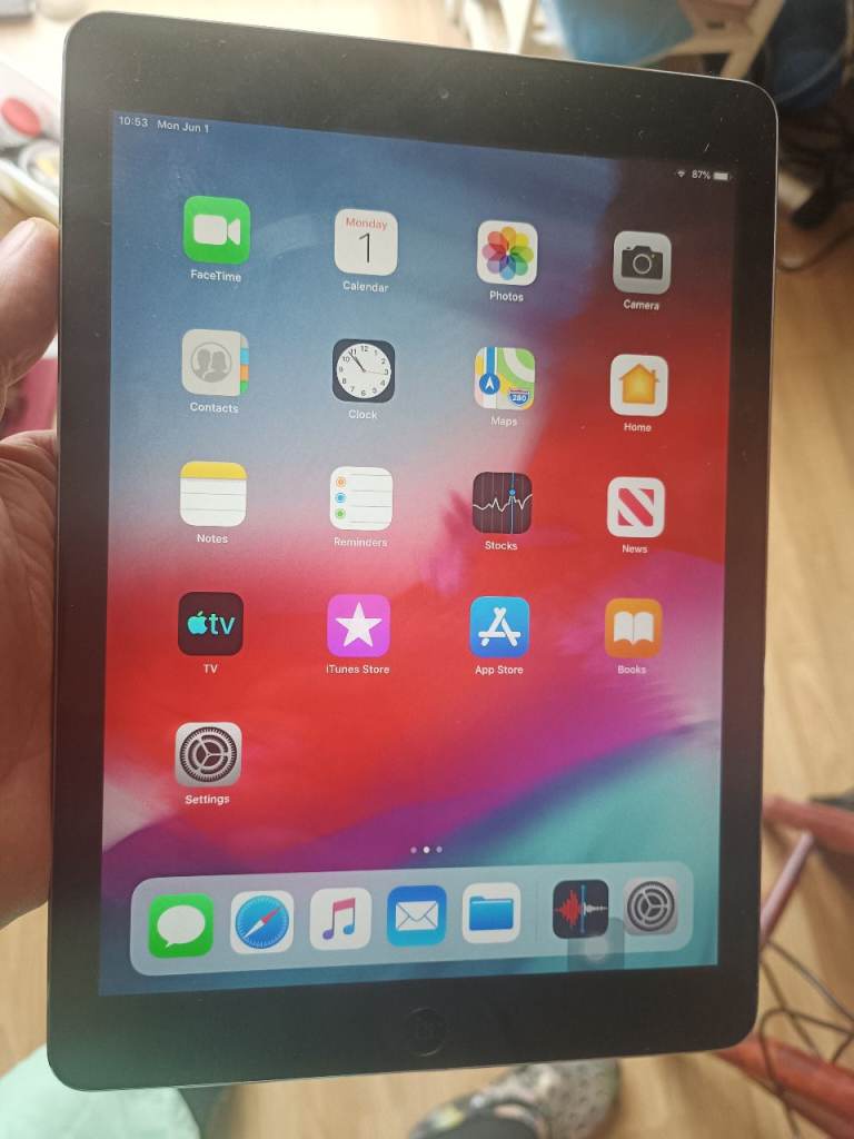 Apple Ipad Air 32gb wifi tablet